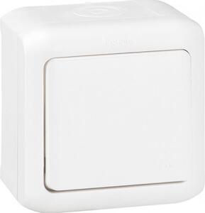 Legrand Девиаторен ключ IP44 открит монтаж цвят Бял Forix - 782363