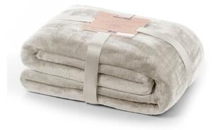 Бежово одеяло от микроплюш 160x210 cm Mic – Restilo