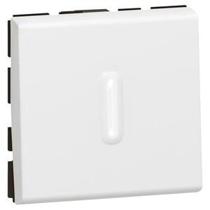 Legrand 077064 Двуполюсен ключ 20A с лед индикатор Mosaic - 077064