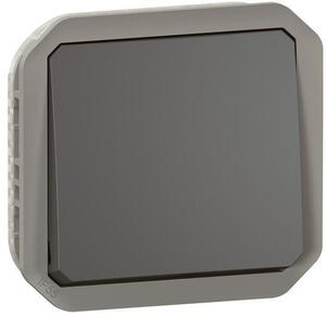 Legrand Девиаторен ключ механизъм цвят Антрацит IP55 Plexo New - 069801L