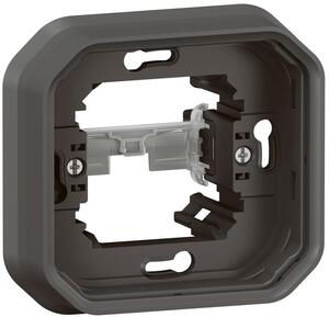 Legrand Рамка за скрит монтаж със скоби цвят Антрацит IP55 Plexo New - 069609L