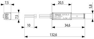 00938.R LED модул за сигнализация 110-250 V 50/60 Hz 0,3 W, за аксиални ключве VIMAR NEVE UP