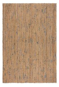 Синьо-естествен ръчно изработен ютен килим 160x230 cm Jute Boucle Blue – Flair Rugs