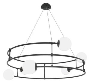 Maytoni MOD317PL-06B - Пендел BALANCE 6xG9/40W/230V черен