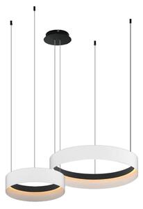 LED Пендел ORBITA LED/72W/230V бял/черен