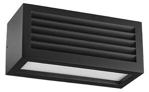 Prezent 31316 - Екстериорен аплик SUEZ 1xE27/18W/230V IP44 черен