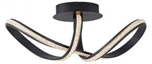JUST LIGHT. 8475-18 - LED Димируем полилей за повърхностен монтаж BRILLA LED/29W/230V черен