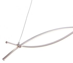 JUST LIGHT. 15382-55 - LED Пендел MAJA 2xLED/8,4W/230V хром