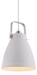 JUST LIGHT. 11060-16 - Пендел EVA 1xE27/60W/230V Ø 26,5 см бял
