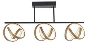 JUST LIGHT. 6245-18 - LED Полилей за повърхностен монтаж LOOP 3xLED/11W/230V 2700-5000K + д.у