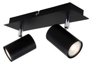 Briloner 2857-025 - Спот SPOT 2xGU10/40W/230V черен