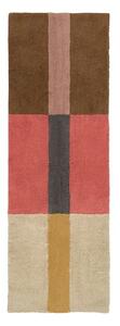 Ръчно изработена вълнена пътека 80x230 cm Chroma Spiced Coral – Lorena Canals