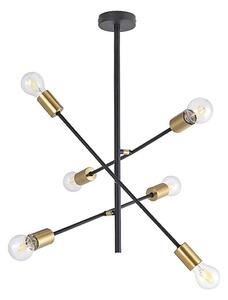 Rabalux 2104 - Полилей на пръчка LANNY 6xE27/15W/230V