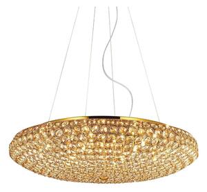 Ideal Lux - LED Кристален пендел KING 12xG9/3W/230V Ø 65 см златист