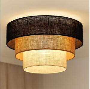 Brilagi - таванно осветително тяло ASPEN LUNETA 1xE27/15W/230V Ø45 черно/беж/кре