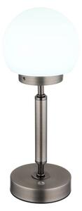 Globo 21033A-LED Акумулаторна настолна сензорна лампа HAKU LED/2,5W/5V 2700/4000/6500K антрацит