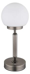 Globo 21033A-LED Акумулаторна настолна сензорна лампа HAKU LED/2,5W/5V 2700/4000/6500K антрацит