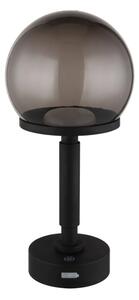 Globo 21034S - LED Акумулаторна настолна сензорна лампа HAKU LED/2,5W/5V 2700/4000/6500K черен