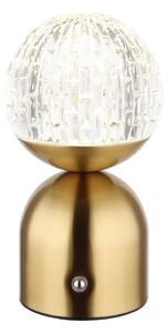 Globo 21007M-LED Димируема сензорна настолна лампа JULSY LED/2,5W/3,7V 2700/4000/6500K месинг
