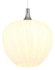 Globo 15548H1W - Пендел MAXY 1xE27/60W/230V Ø 29 см бял