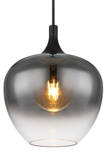 Globo 15548H - Пендел MAXY 1xE27/40W/230V Ø 24 см черен