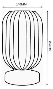 Globo 15469TO - Настолна лампа NORMY 1xE27/40W/230V бял