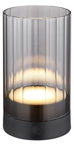 Globo 21012S -LED Екстериорна настолна лампа PIXY LED/2W/3,7V 2700/4000/6500K IP44 сив