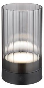 Globo 21012S -LED Екстериорна настолна лампа PIXY LED/2W/3,7V 2700/4000/6500K IP44 сив