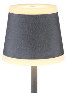 Globo 58433G - LED регулируема настолна лампа RIDLEY LED/4,6W/3,7V 3000K сива