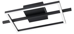 Eglo 901115 - LED Димируем плафон AMANDOLO LED/17W/230V черен + д.у