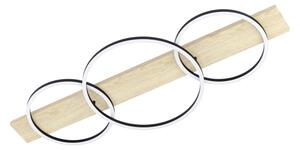 Eglo 901717 - LED Плафониера BOYAL 3xLED/12W/230V 3000K бежов/черен