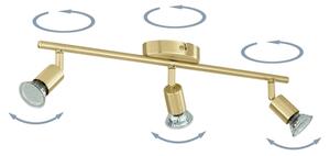 Eglo 33186 - LED Спот BUZZ-LED 3xGU10/2,8W/230V 3000K златист