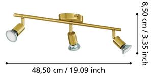 Eglo 33186 - LED Спот BUZZ-LED 3xGU10/2,8W/230V 3000K златист