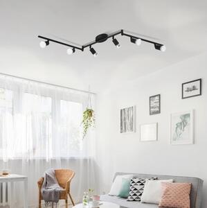 Eglo 32433 - LED Спот BUZZ-LED 6xGU10/2,8W/230V 3000K черен