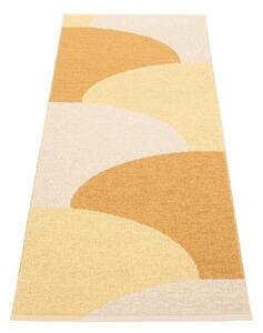 Пътека за открито и закрито в цвят жълта охра 70x180 cm Hill Ochre Pale Yellow – Pappelina