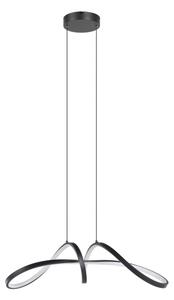 Eglo 901159 - LED RGBW Димируем пендел CALAROSSA-Z LED/22W/230V черен