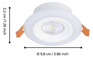 Eglo 901117- Комплект 3xLED RGB димируемо осветително тяло за баня CALONGE 3,8W/230V IP44 + дистанционно управление