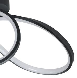 Eglo 901158-LED RGBW Димируем плафон CALAROSSA-Z LED/22W/230V черен