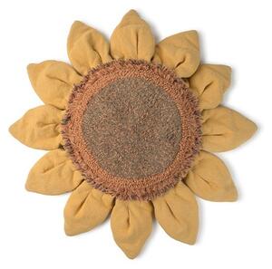 Памучна детска възглавница 90x90 cm Sunflower – Lorena Canals