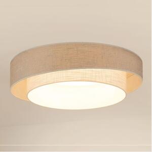 Brilagi - LED Плафониера DOVER SHINE LED/26W/230V Ø 60 см сив/кремав
