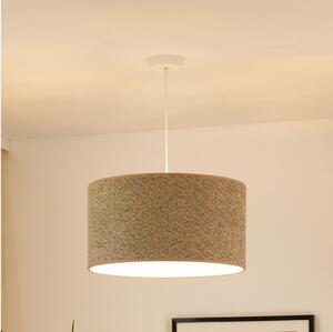 Brilagi - Пендел BOUCLE ROLLER 1xE27/15W/230V Ø 45 см кафяв