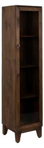 Кафява витрина от масивно манго 40x180x40 cm Ravi – Ixia