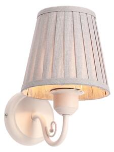 Аплик FIREZ 1xE27/40W/230V бял/сив