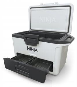 Хладилна кутия Ninja FrostVault FB151EUWH, 47 л, Пасивна, 80 кена, Поддържа лед до 6 дни, Сухо отделение, Бял