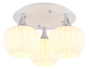 Globo 15548-3DW - Полилей за повърхностен монтаж MAXY 3xE27/40W/230V бял