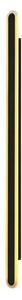 LED Екстериорен аплик STICK LED/45W/230V IP65 3000K 150 см