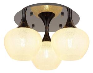 Globo 15548-3DK - Полилей за повърхностен монтаж MAXY 3xE27/40W/230V антрацит