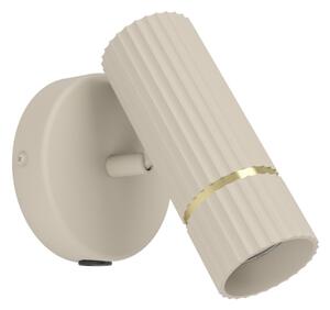 Eglo 901153 - LED аплик CAMINIA 1xGU10/5W/230V 3000K бежов