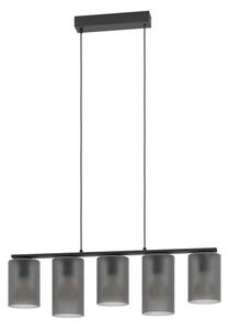 Eglo 901163 - Пендел COLOMERA 5xE27/40W/230V сив
