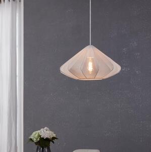 Eglo 43997 - Пендел DOLWEN 1xE27/40W/230V Ø 42,5 см бял
